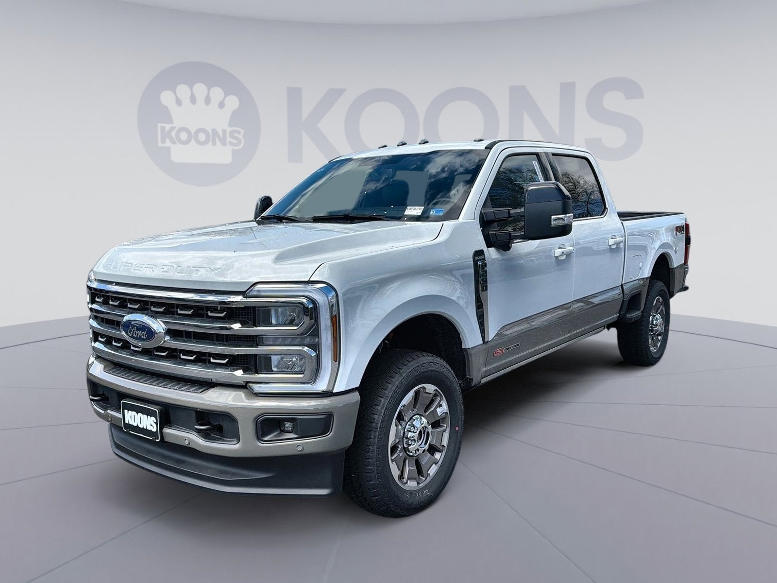 2026 Ford F-250SD King Ranch in Brown — front three-quarter view
