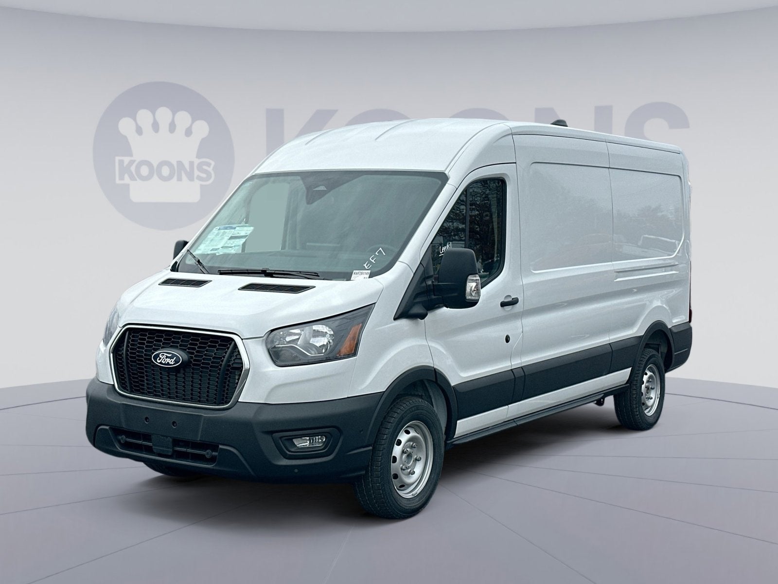 2026 Ford Transit-250 Base in Oxford White — front three-quarter view