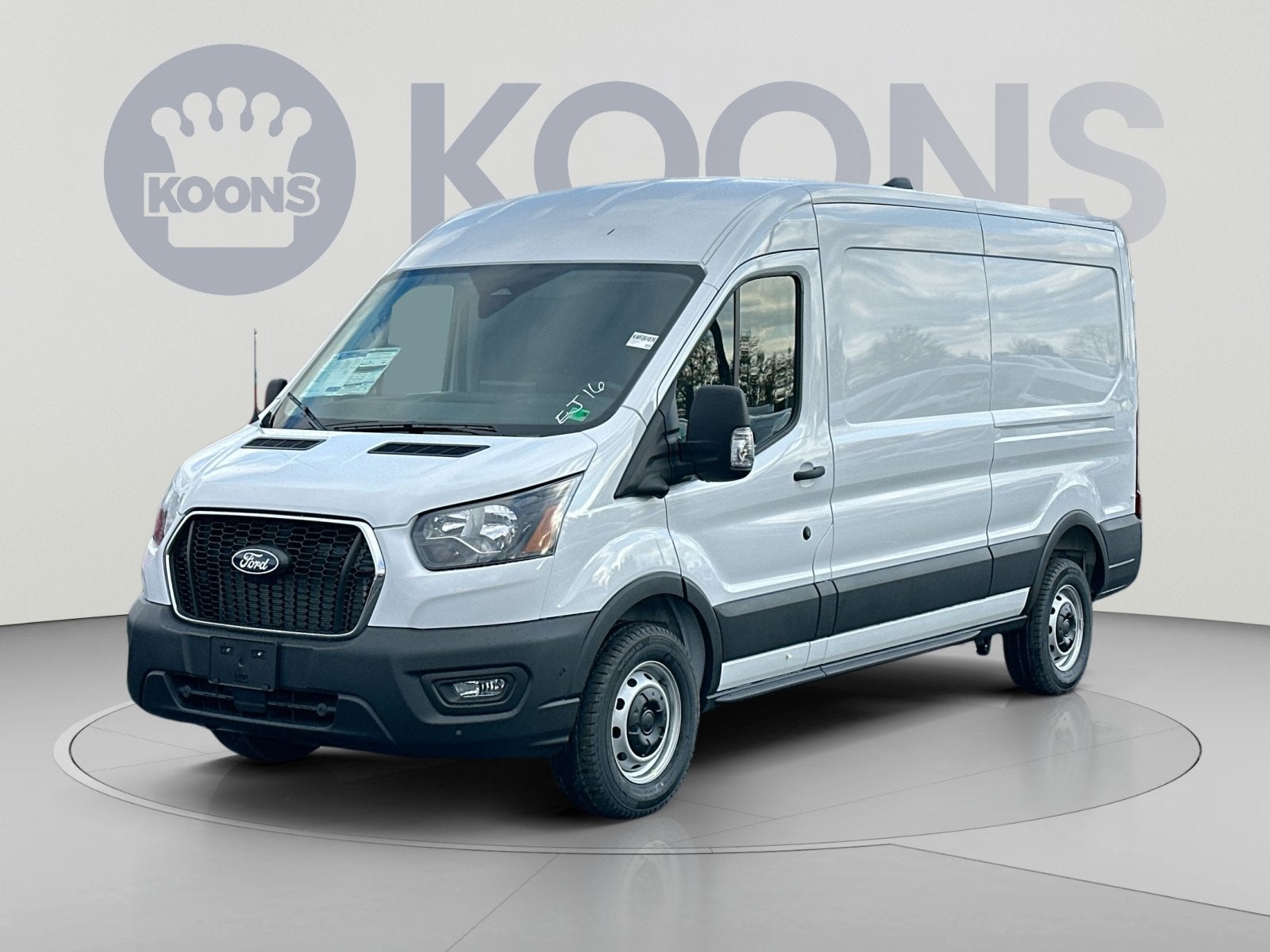 2026 Ford Transit-250 Base in Oxford White — front three-quarter view