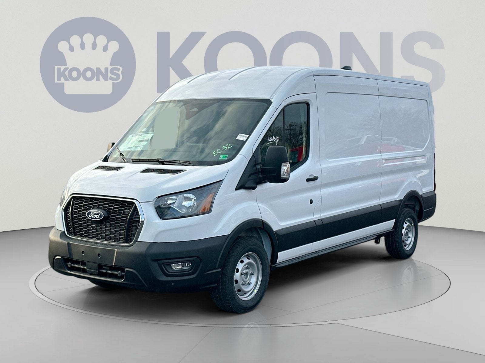 2026 Ford Transit-250 Base in Oxford White — front three-quarter view
