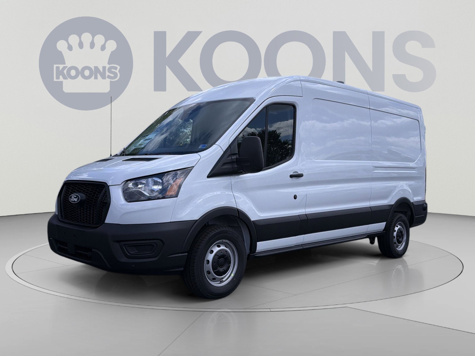 2026 Ford Transit-250 Base in Oxford White — front three-quarter view