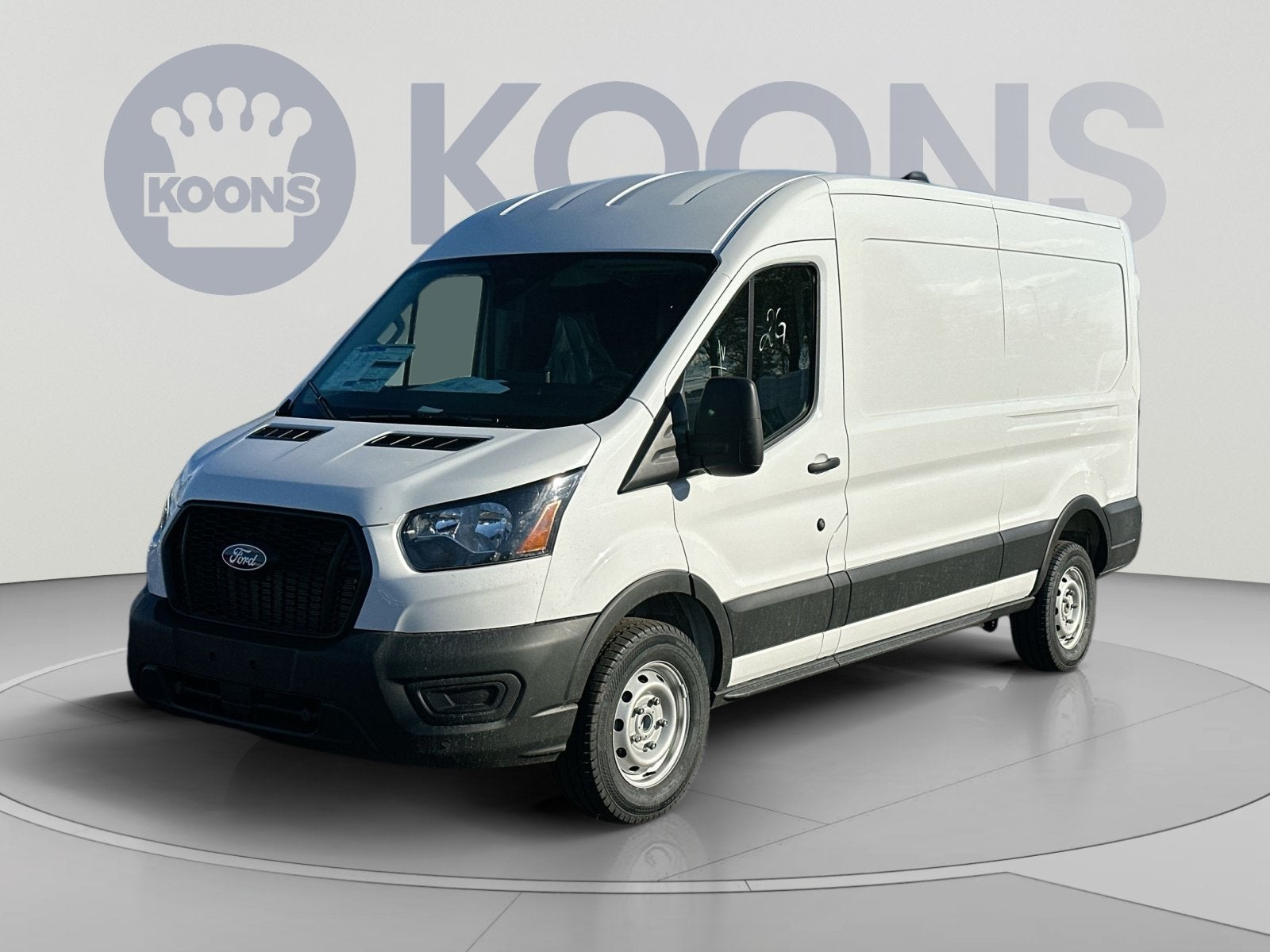 2026 Ford Transit-250 Base in Oxford White — front three-quarter view