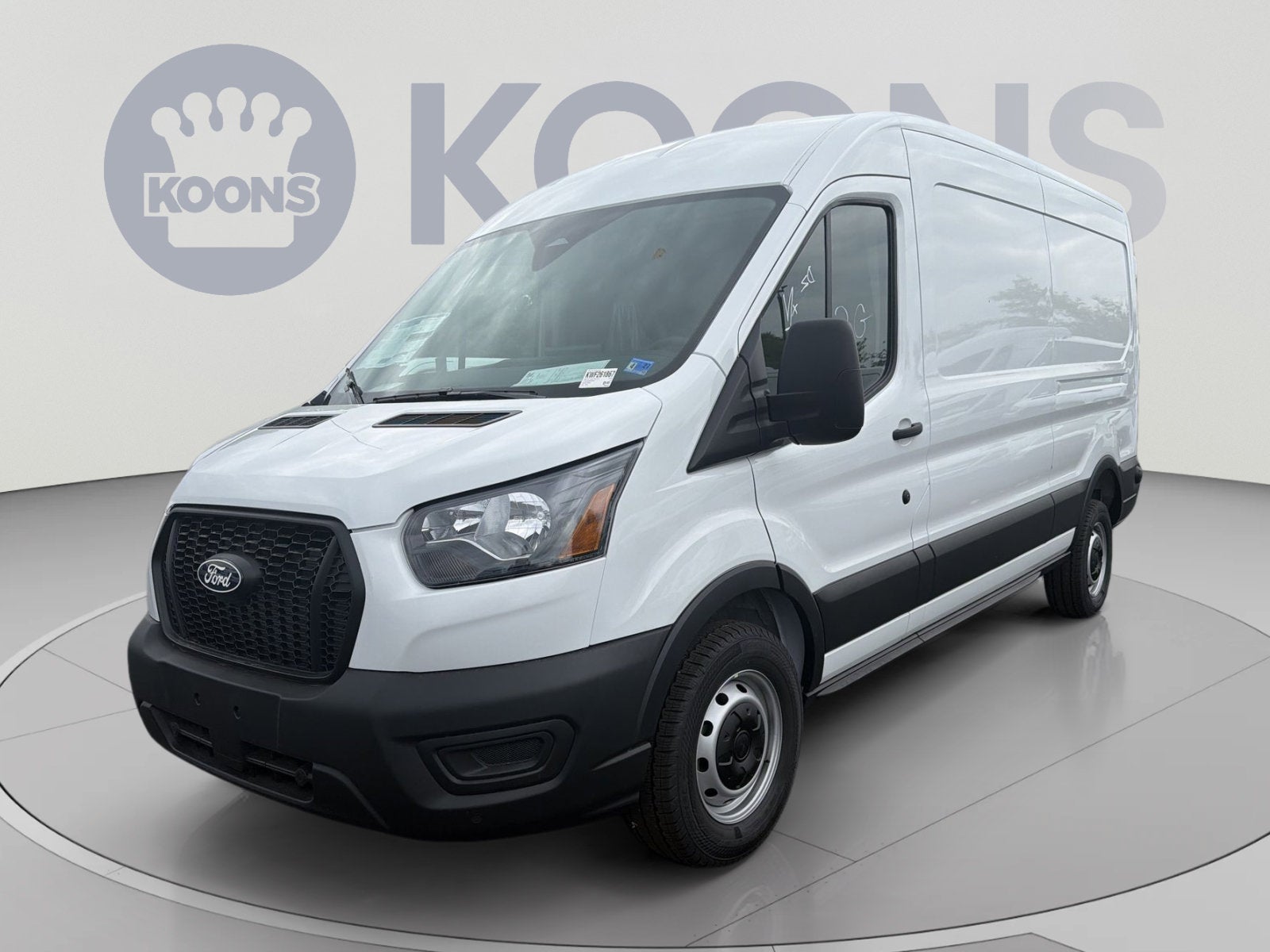 2026 Ford Transit-250 Base in Oxford White — front three-quarter view