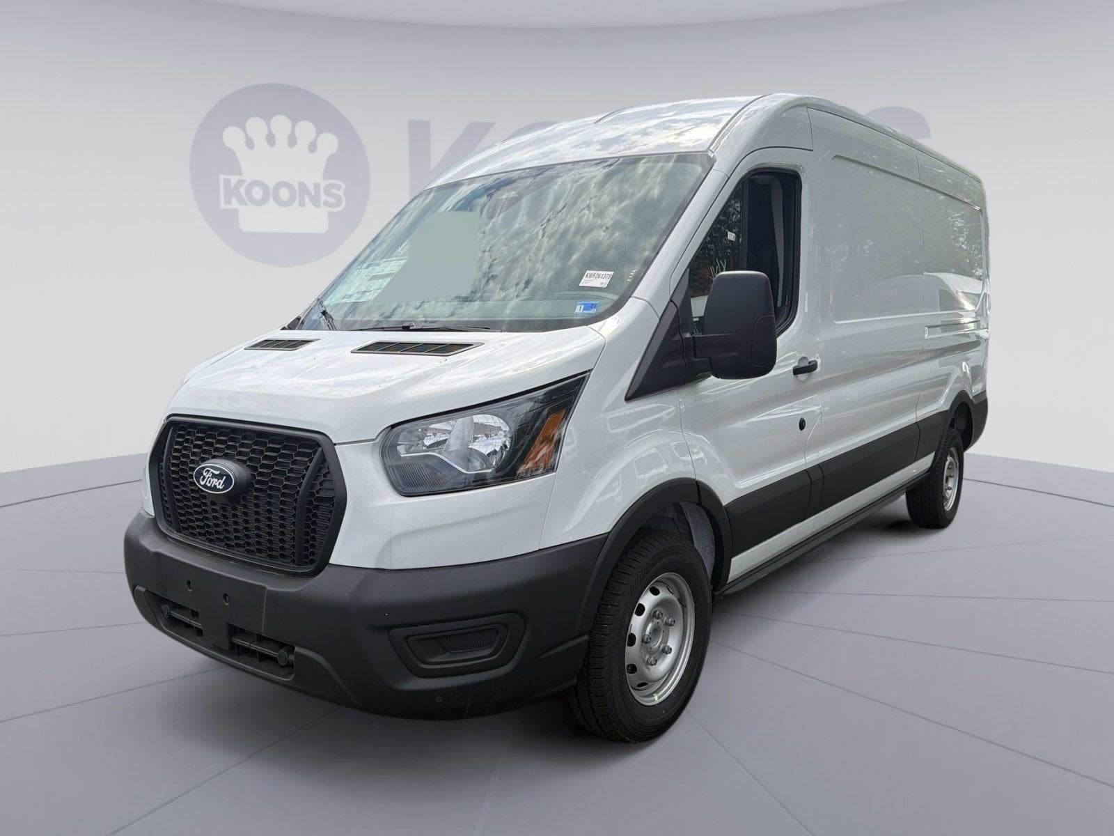 2026 Ford Transit-250 Base in Oxford White — front three-quarter view