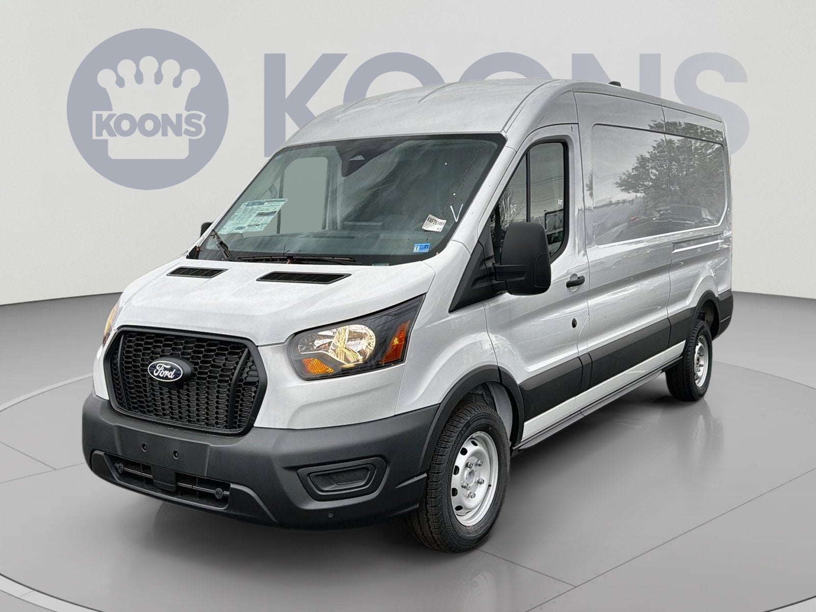 2026 Ford Transit-250 Base in Oxford White — front three-quarter view