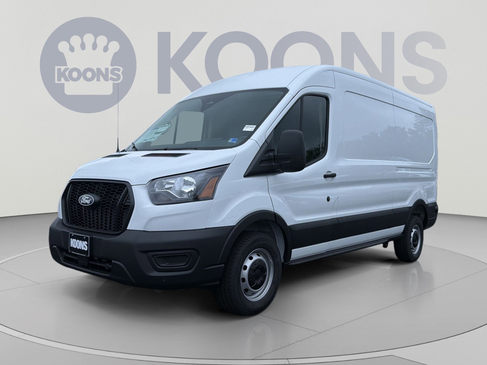 2026 Ford Transit-250 Base in Oxford White — front three-quarter view