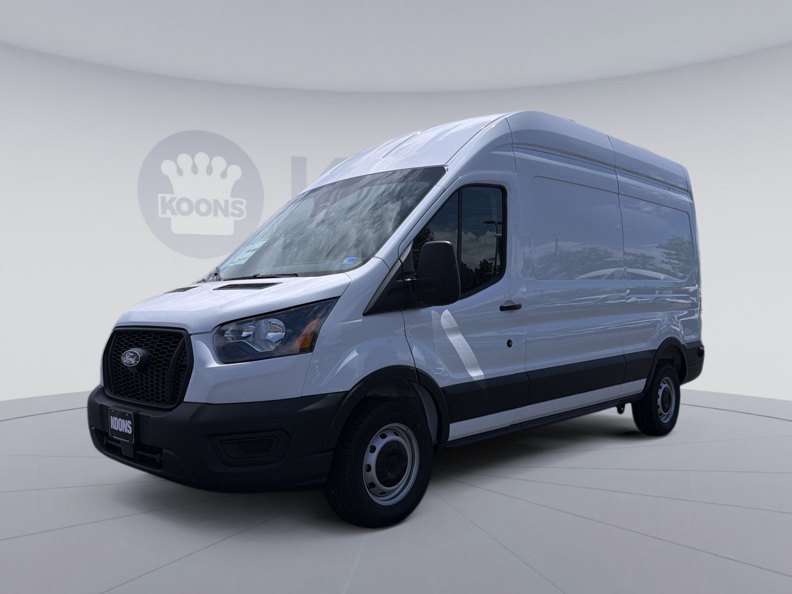 2026 Ford Transit-250 Base in Oxford White — front three-quarter view