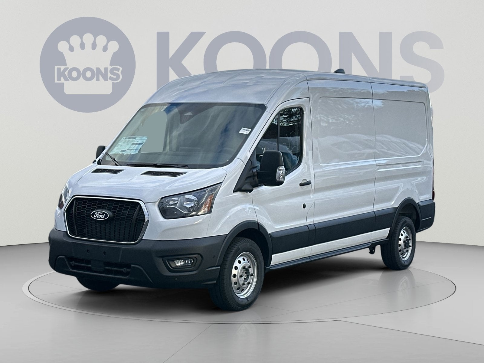 2026 Ford Transit-250 Base in Oxford White — front three-quarter view