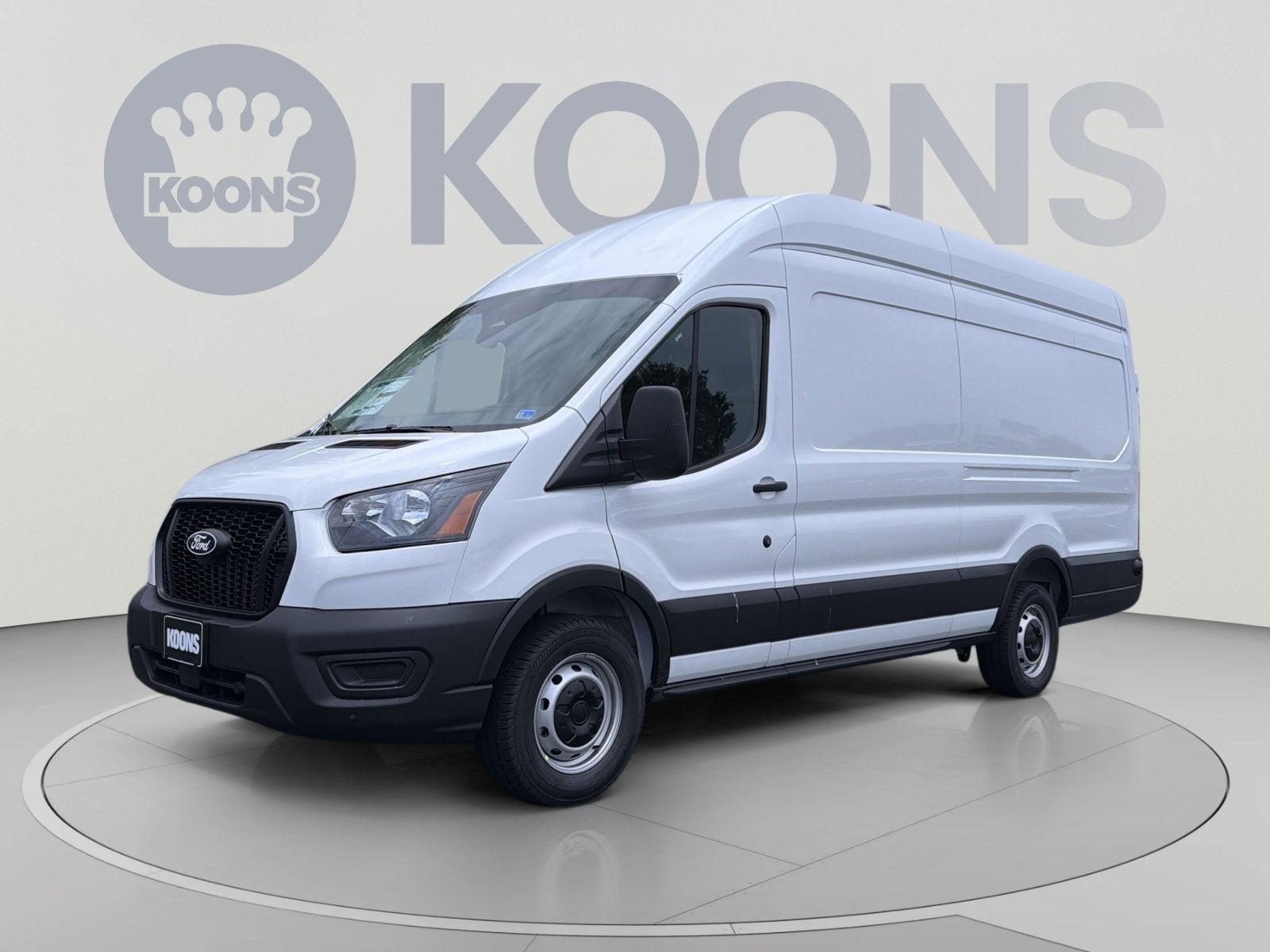 2026 Ford Transit-350 Base in Oxford White — front three-quarter view