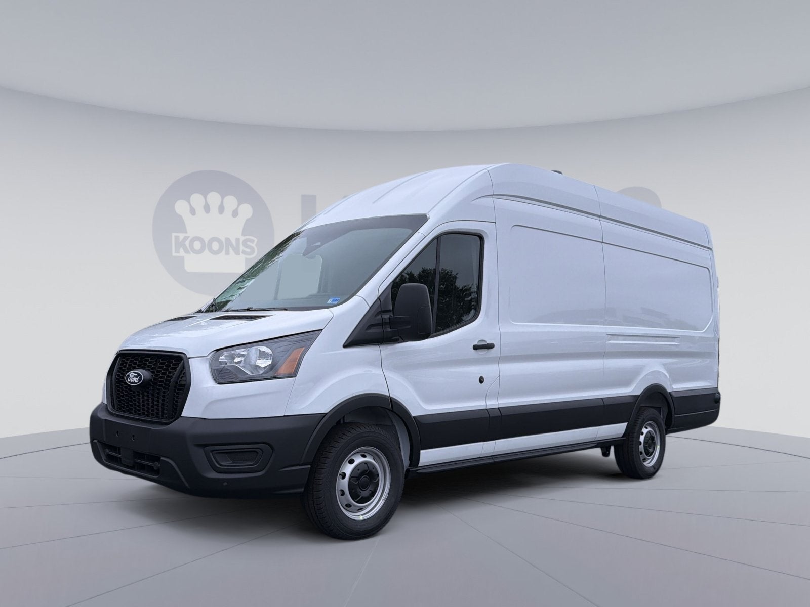 2026 Ford Transit-350 Base in Oxford White — front three-quarter view