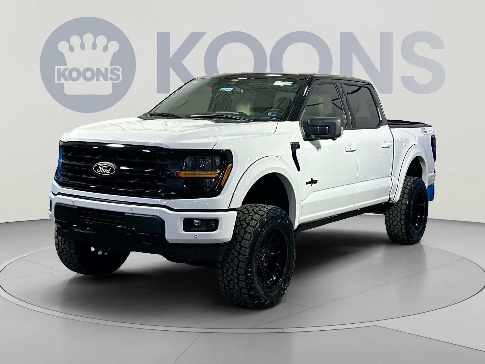 2026 Ford F-150 Dead Wood in Oxford White — front three-quarter view