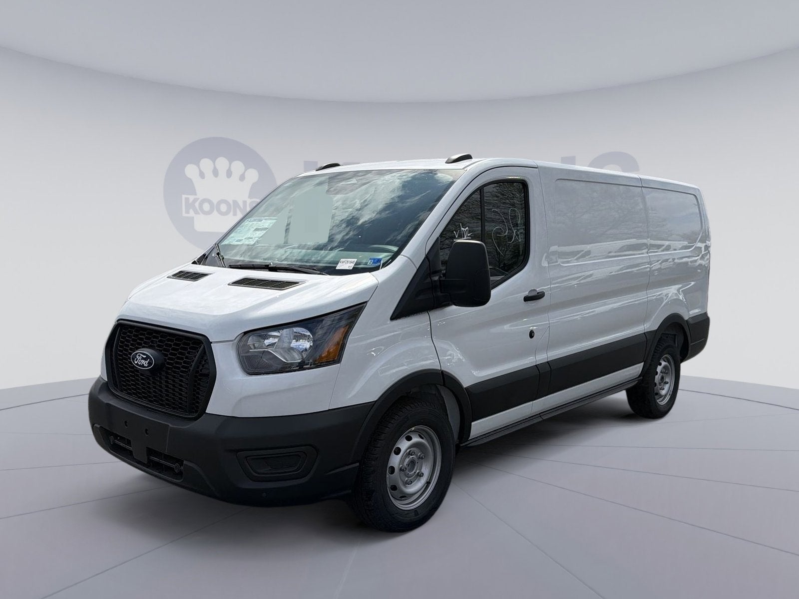 2026 Ford Transit-150 Base in Oxford White — front three-quarter view