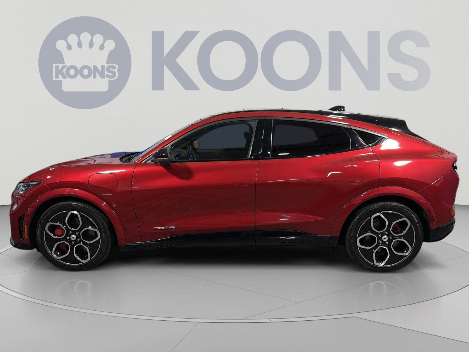 2022 Ford Mustang Mach-E — side profile view