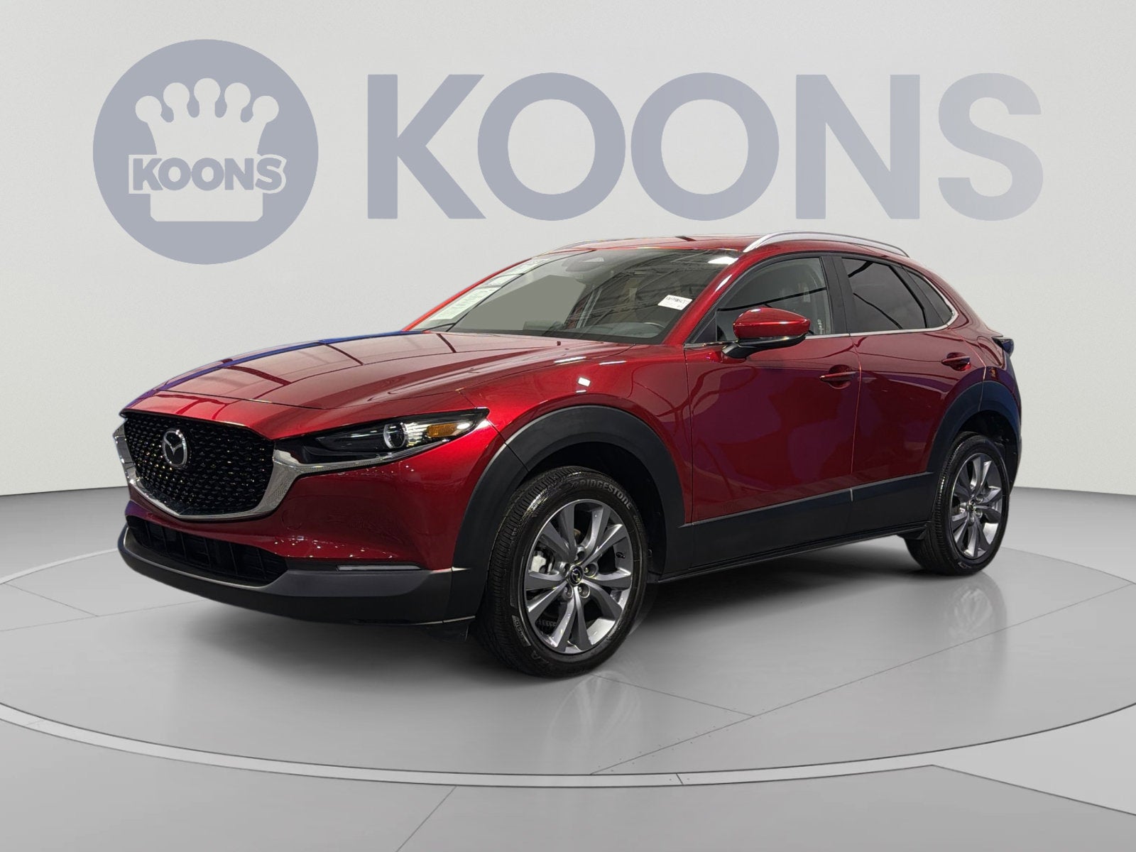 2024 Mazda Mazda CX-30 2.5 S Preferred Package in Soul Red Crystal Metallic — front three-quarter view