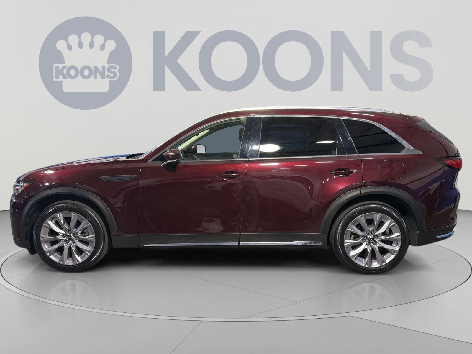 2024 Mazda Mazda CX-90 3.3 Turbo Premium in Artisan Red Premium — front three-quarter view